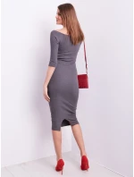 Šaty CZ SK 4196.00 tmavo šedá Šaty CZ SK 4196.00 tmavo šedá