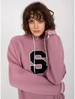 Mikina RV BL 8372.04P tmavo ružová