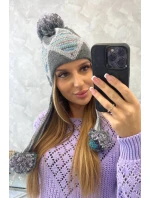 Dámska klapka na uši Eunika K322 graphite