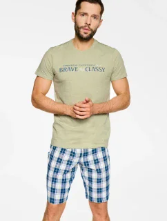 Pyžamo Prúd 39735-65X Mint - Henderson