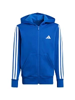 Detská mikina adidas Essentials Full-Zip Hoodie blue JY4977