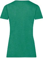 Fruit of the Loom Lady-Fit Valueweight T Dámske tričko 16.1372 retro heather green Fruit of the Loom Lady-Fit Valueweight T Dámske tričko 16.1372 retro heather green