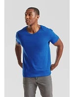 Fruit of the Loom Iconic 150 V-Neck T Tričko s výstrihom do V 16.1442 melírovaná šedá