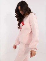 Mikina EM BL 617 15.51P svetlo ružová