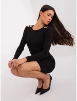 Dámske šaty RV SK 9219.13P Black - FPrice