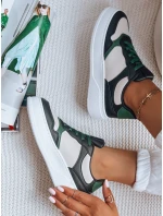 Dámske tenisky MEILA black-green FashionStreet ZY0322