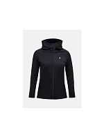 Mikina PEAK PERFORMANCE W Rider Essentials Zip Hood, čierna Mikina PEAK PERFORMANCE W Rider Essentials Zip Hood, čierna
