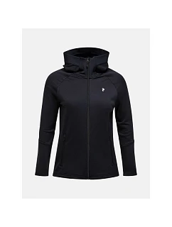 Mikina PEAK PERFORMANCE W Rider Essentials Zip Hood, čierna