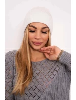 Tenká čiapka Oliwia K252 biela