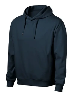 Moon pánska mikina s kapucňou námornícka modrá