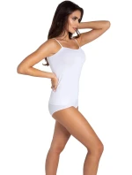 Dámska košieľka Seamless cotton camisole 2405s Biela - GATTA Dámska košieľka Seamless cotton camisole 2405s Biela - GATTA