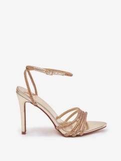 Sandále na podpätku model 222256 Krok vo veľkom štýle
