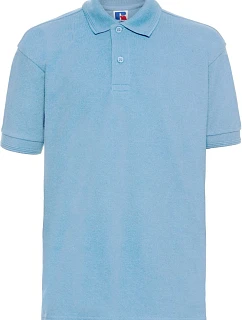 Russell Athletic 599B Detské polo tričko z hrubej bavlny 10.599B sky