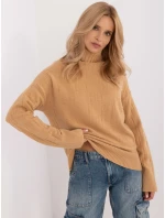 Jumper AT SW 2342 1.35 svetlohnedý