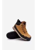 Damskie Ocieplane Buty Trekkingowe Camel Big Star MM274479