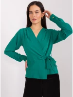 Blúzka EM BZ 3035.36 tmavo zelená