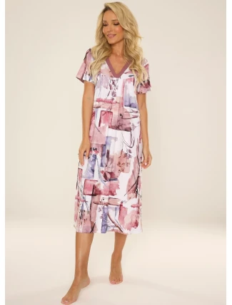 Košeľa De Lafense 776 Violet w/r M-2XL