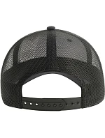 Atlantis Headwear Zion 5-panelová truckerová čiapka 33.0120 tmavošedá/čierna