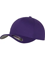 Flexfit 6277 6-panelová čiapka Flexfit Wooly Combed 55.6277 fialová