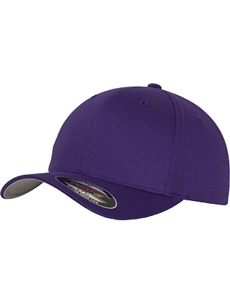 Flexfit 6277 6-panelová čiapka Flexfit Wooly Combed 55.6277 fialová