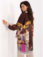 IT košeľa KS 18729.12 hnedá