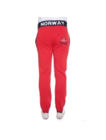 Pánske tepláky WY8619H/GN Červený vzor - Geografické Nórsko