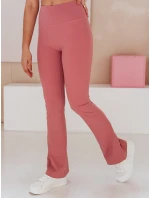FARAFII dámske zvonové legíny tmavoružové FashionStreet UY2613 FARAFII dámske zvonové legíny tmavoružové FashionStreet UY2613