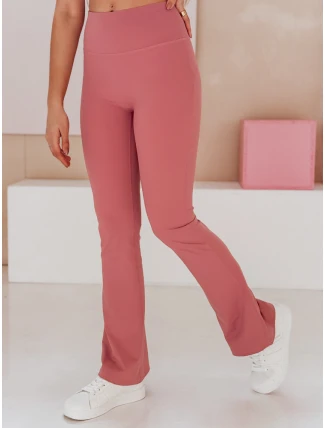 FARAFII dámske zvonové legíny tmavoružové FashionStreet UY2613 FARAFII dámske zvonové legíny tmavoružové FashionStreet UY2613