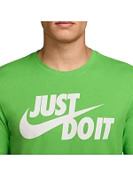Pánske tričko Nike Just Do It Swoosh green AR5006 308 pánske