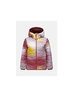 Dámska péřová bunda Peak Performance AOP Helium Down Hood – AOP, veľkosť: M Dámska péřová bunda Peak Performance AOP Helium Down Hood – AOP, veľkosť: M