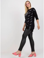 Blúzka RV BZ 7036.02P čierna Blúzka RV BZ 7036.02P čierna