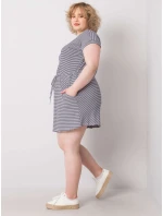 Šaty RV SK 6632.25 biele a tmavo modré Šaty RV SK 6632.25 biele a tmavo modré