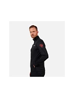 Pánska mikina ROSSIGNOL Hero Mid Layer Stretch Jkt, čierna Pánska mikina ROSSIGNOL Hero Mid Layer Stretch Jkt, čierna