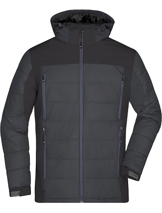 Daiber JN 1050 Pánska outdoorová hybridná bunda 02.1050 čierna Daiber JN 1050 Pánska outdoorová hybridná bunda 02.1050 čierna