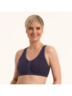 Hazel chirurgická podprsenka so zapínaním vpredu 5765X oceľovo šedá - Anita Care Hazel chirurgická podprsenka so zapínaním vpredu 5765X oceľovo šedá - Anita Care