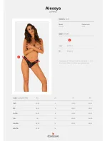 Zmyselné nohavičky Alessya panties - Obsessive