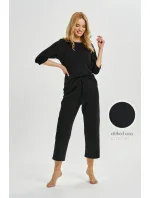 3445 DÁMSKE DLHÉ PYŽAMO MELANIA S-XL