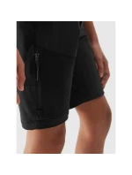 Dievčenské elastické nohavice 2v1 s odnímateľnými nohavicami 4F Junior