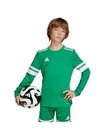 Adidas Squadra 25 detské tričko s dlhým rukávom zelené JN7491