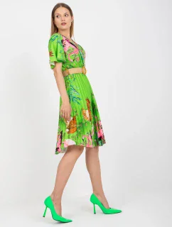 Šaty DHJ SK 15817.32 svetlo zelená