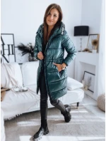Dámska prešívaná bunda ALINE green FashionStreet TY3191 Dámska prešívaná bunda ALINE green FashionStreet TY3191