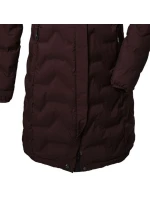 Dámska zimná nepremokavá bunda Killtec KOW 9 s kapucňou dlhá bordová (41806/447)