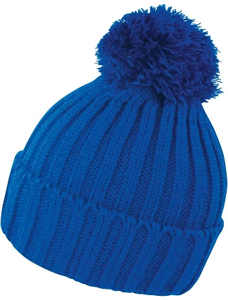 Result Headwear R 369X Pletená čiapka s bambulou 28.369X royal Result Headwear R 369X Pletená čiapka s bambulou 28.369X royal