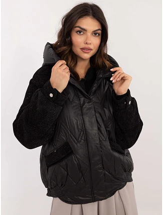 Bunda MBM KR AJ218 003.16P čierna