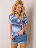 Tričko TP TS 5480.97P biela a modrá