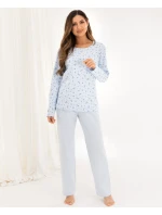 Pyžamo Regina 717 long/ 2XL-3XL Z25/26 dámske Pyžamo Regina 717 long/ 2XL-3XL Z25/26 dámske