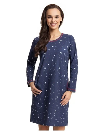 Dámska nočná košeľa Luna 135 dł/r M-XL