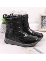 Dámske metalické snežnice W INT1785B - Big Star