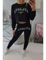 Atlanta tlačená sada čierna Atlanta tlačená sada čierna