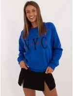 Mikina EM BL 857.88 kobaltovo modrá